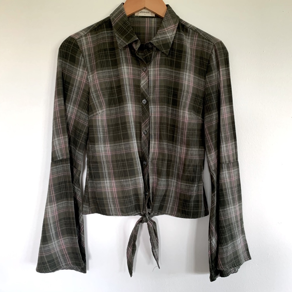 Alter’d State Plaid Button Down Shirt